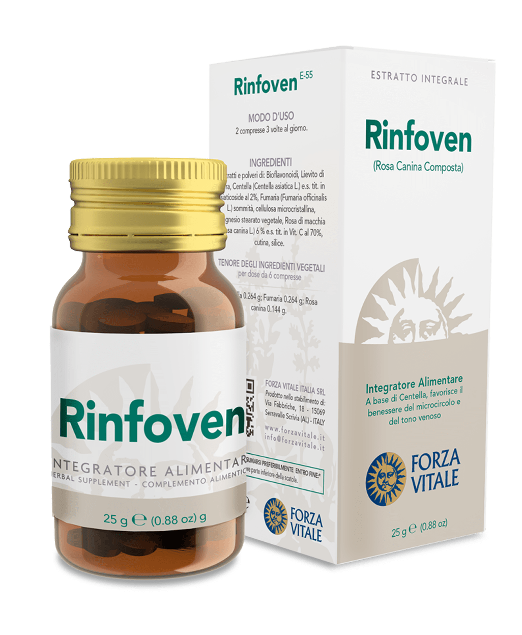 Forza Vitale Rinfoven Rosa Canina Composta - 25g