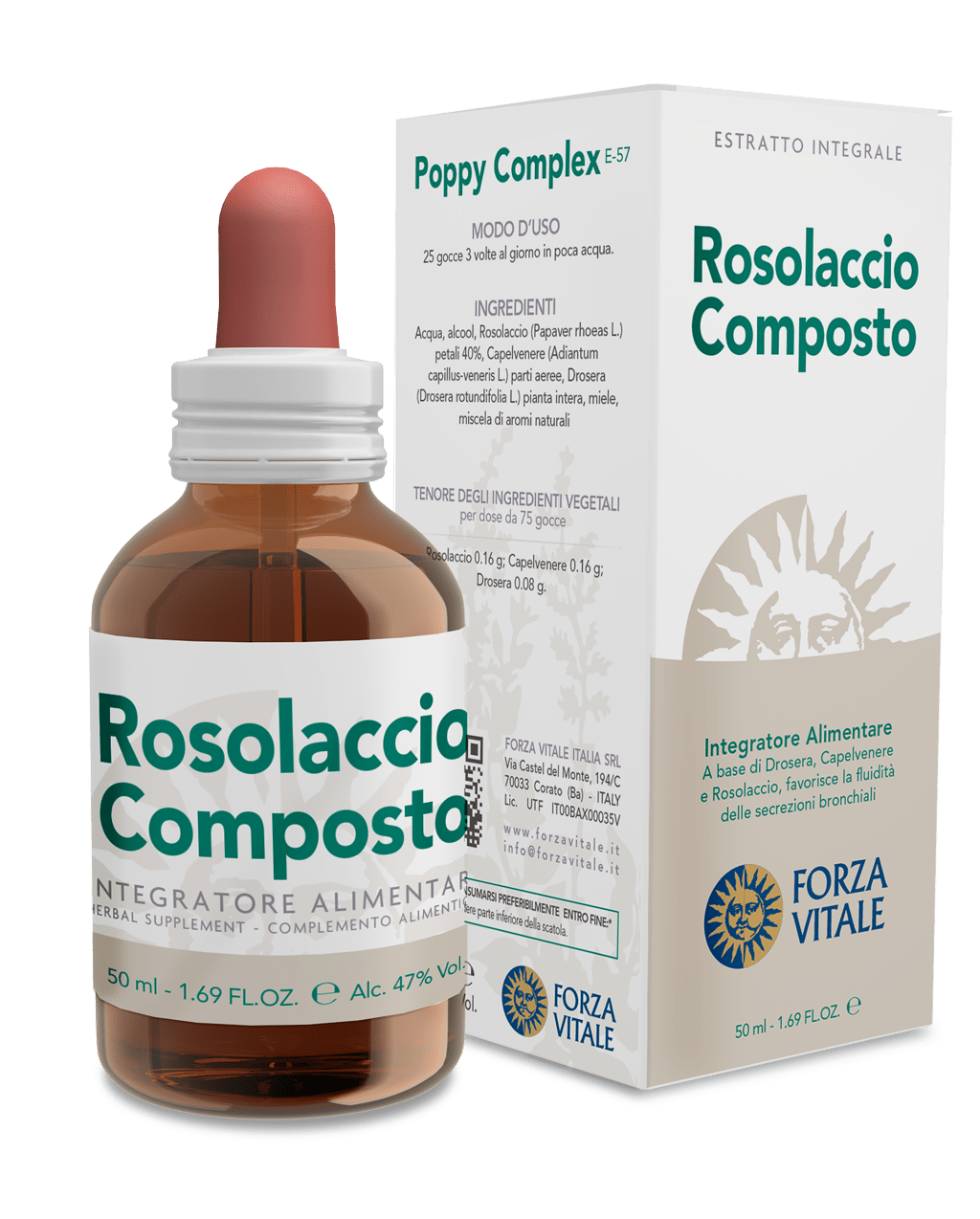 Forza Vitale Rosolaccio Composto - 50ml  