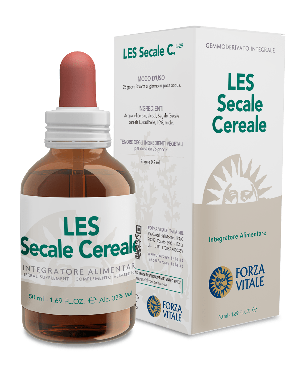 Forza Vitale Les Secale Cereale Centeno - 50ml
