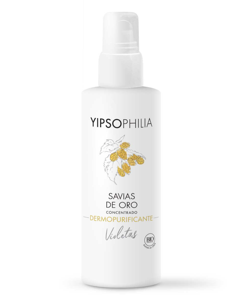 Yipsophilia Savia de Oro Violetas