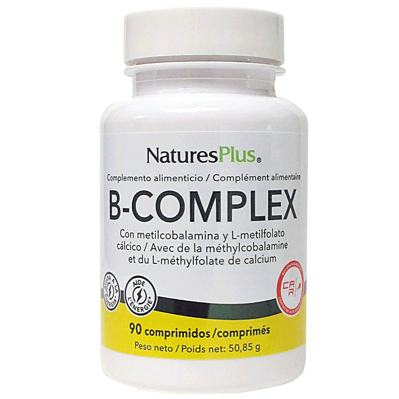 Natures Plus B-Complex - 90 comprimidos