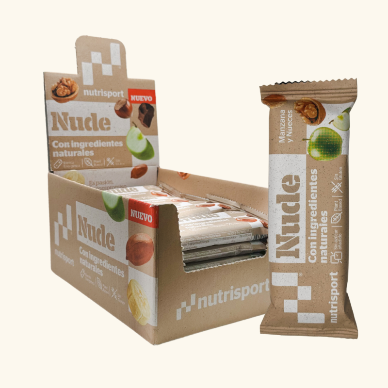 Barritas Nude Energy Bar (24 Barritas) Manzana Nueces                                               