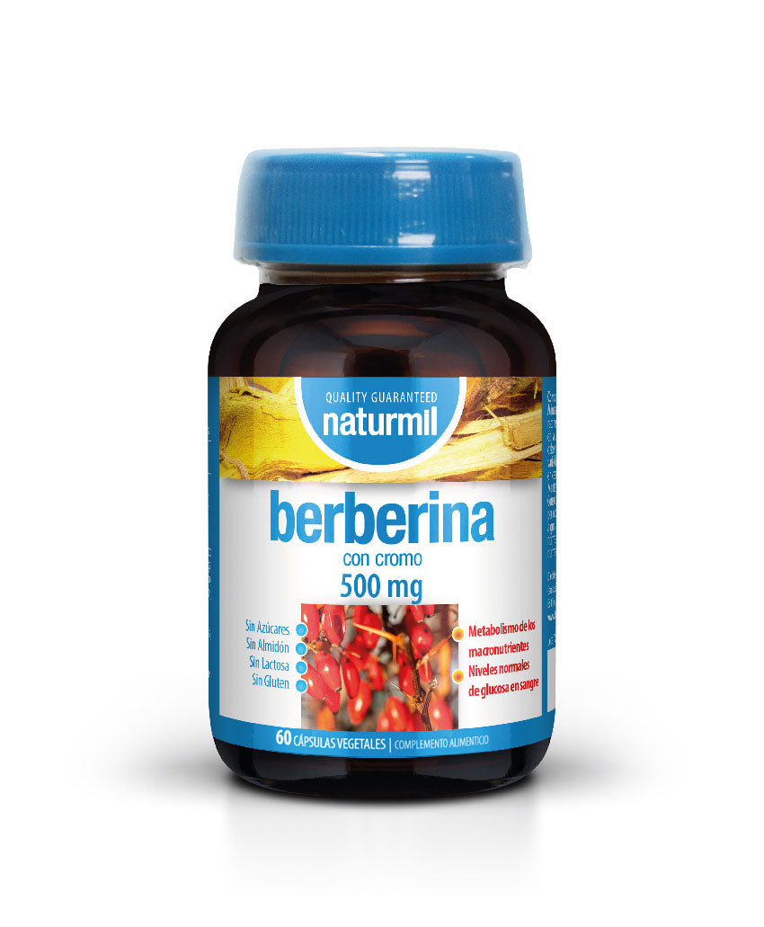 Berberina 500mg - 60 Cápsulas                                                                            