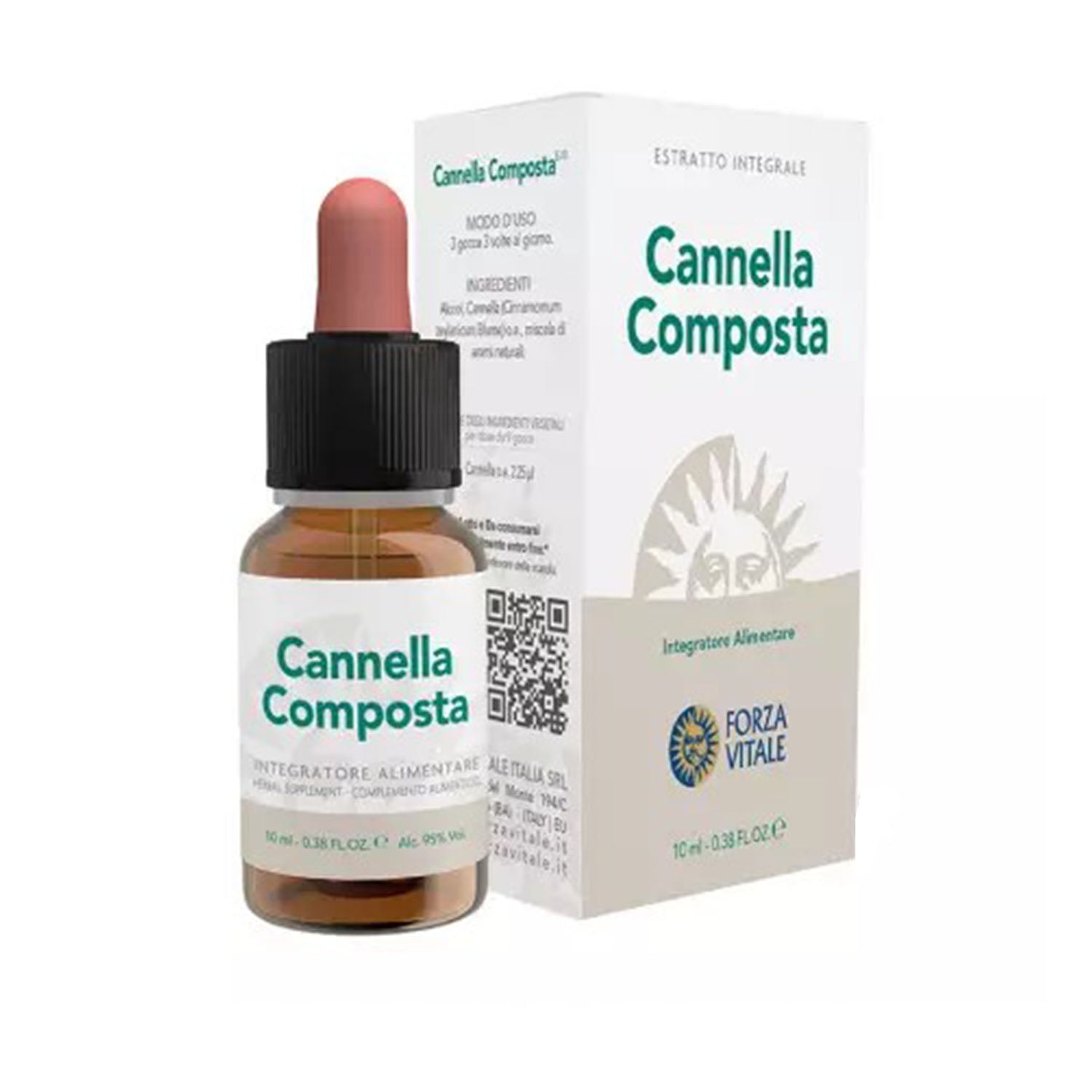 Forza Vitale Cannella Composta Plata - 10ml
