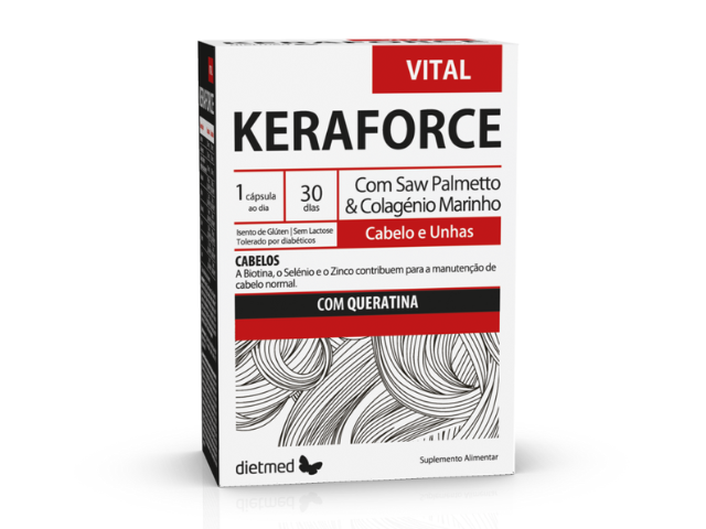 Keraforce Vital - 30 Cápsulas
