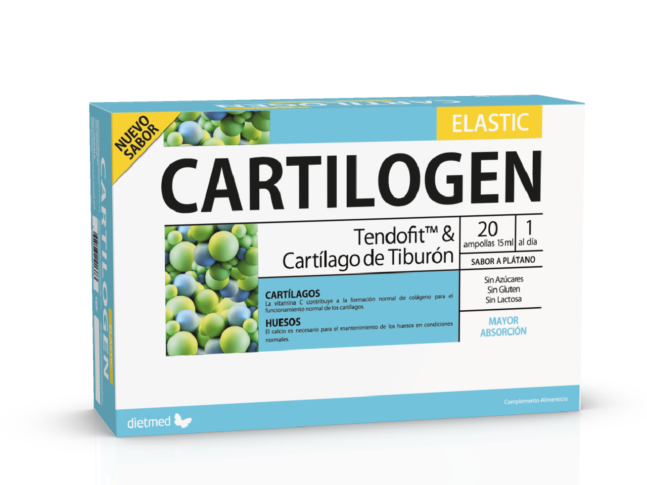 Cartilogen Elastic - Ampollas 20x15ml