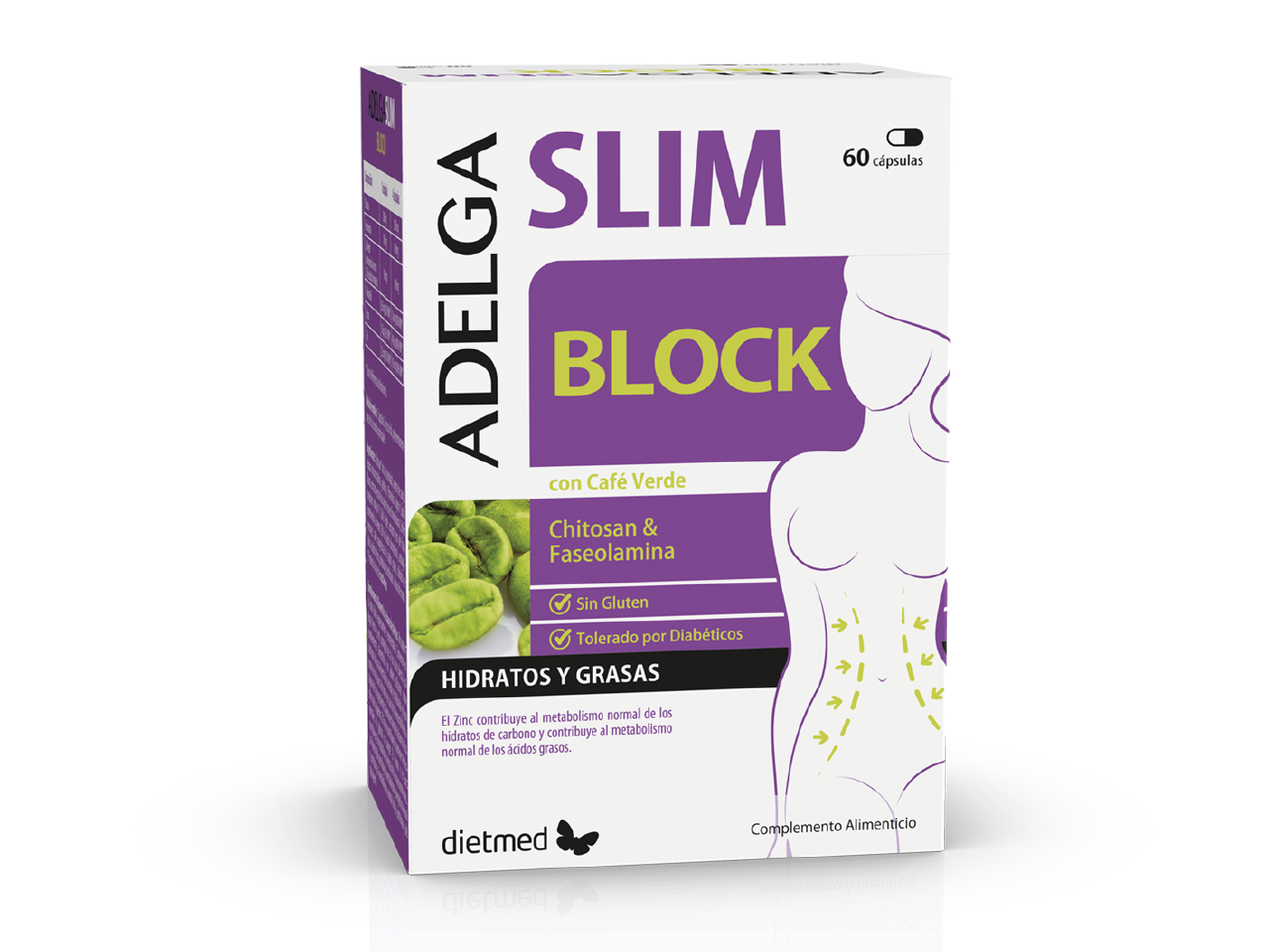 ADELGASLIM BLOCK  -60  cápsulas