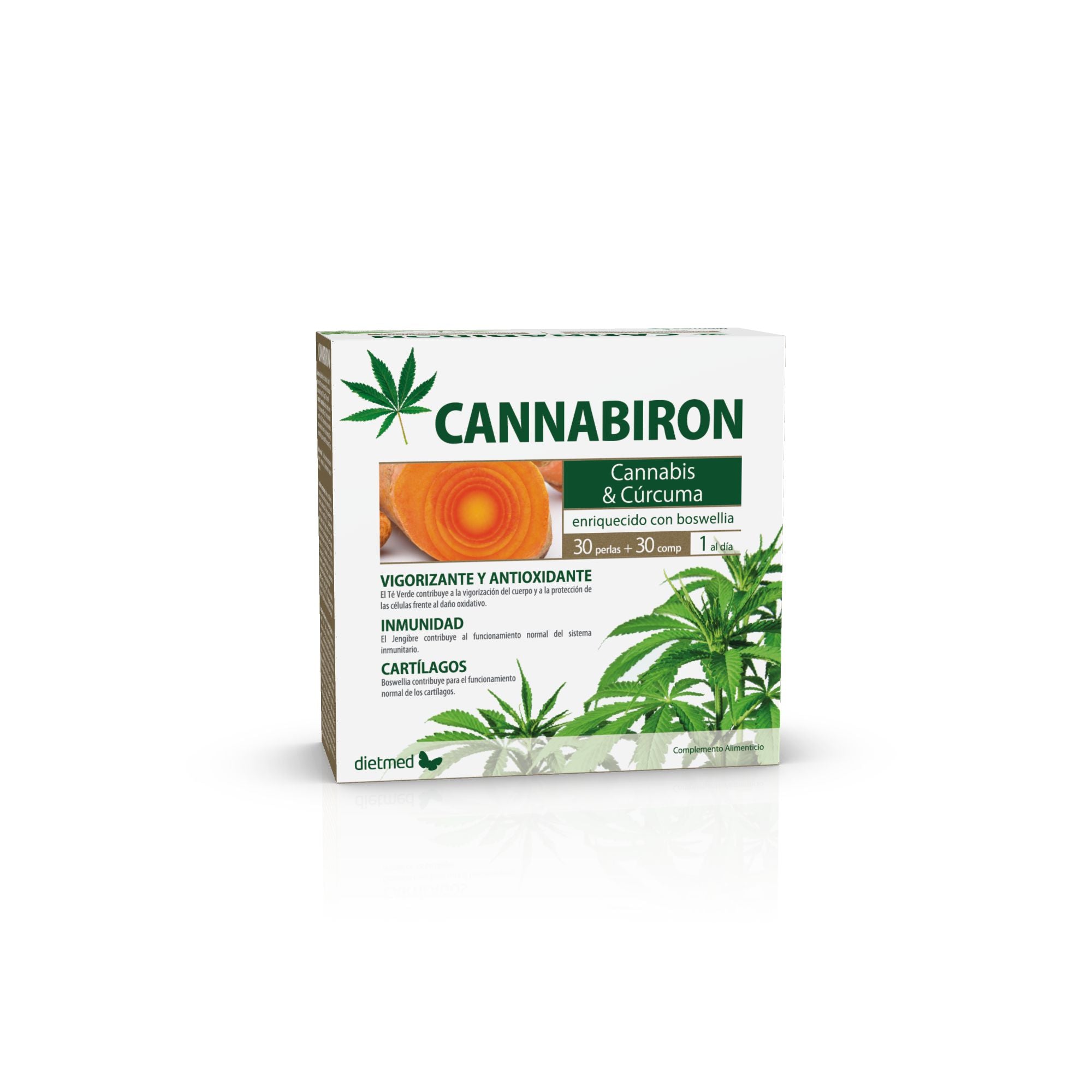 Cannabiron - 30 Perlas + 30 Comprimidos 