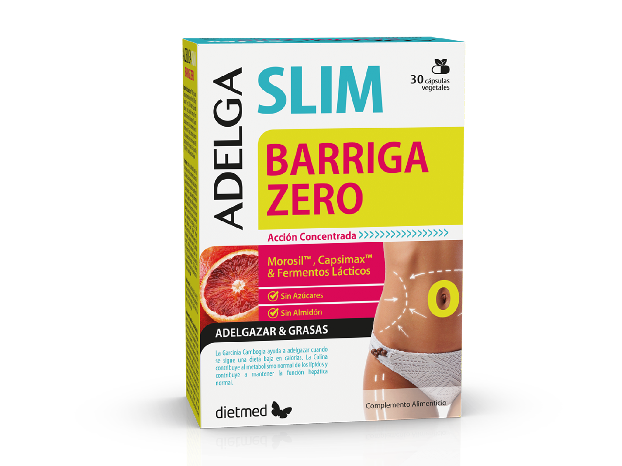 ADELGASLIM BARRIGA ZERO -30  cápsulas vegetales