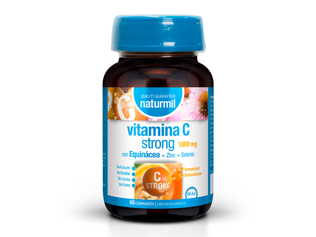 Vitamina C Strong 1000mg - 60 Comprimidos                                                                  