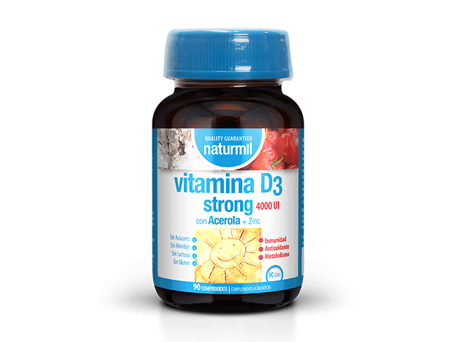 Vitamina D Strong 4000ui - 90 Cápsulas                                                                   