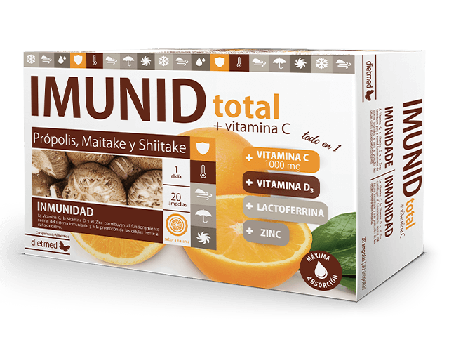 Imunid Total + Vitamina C - Ampollas 20x15ml