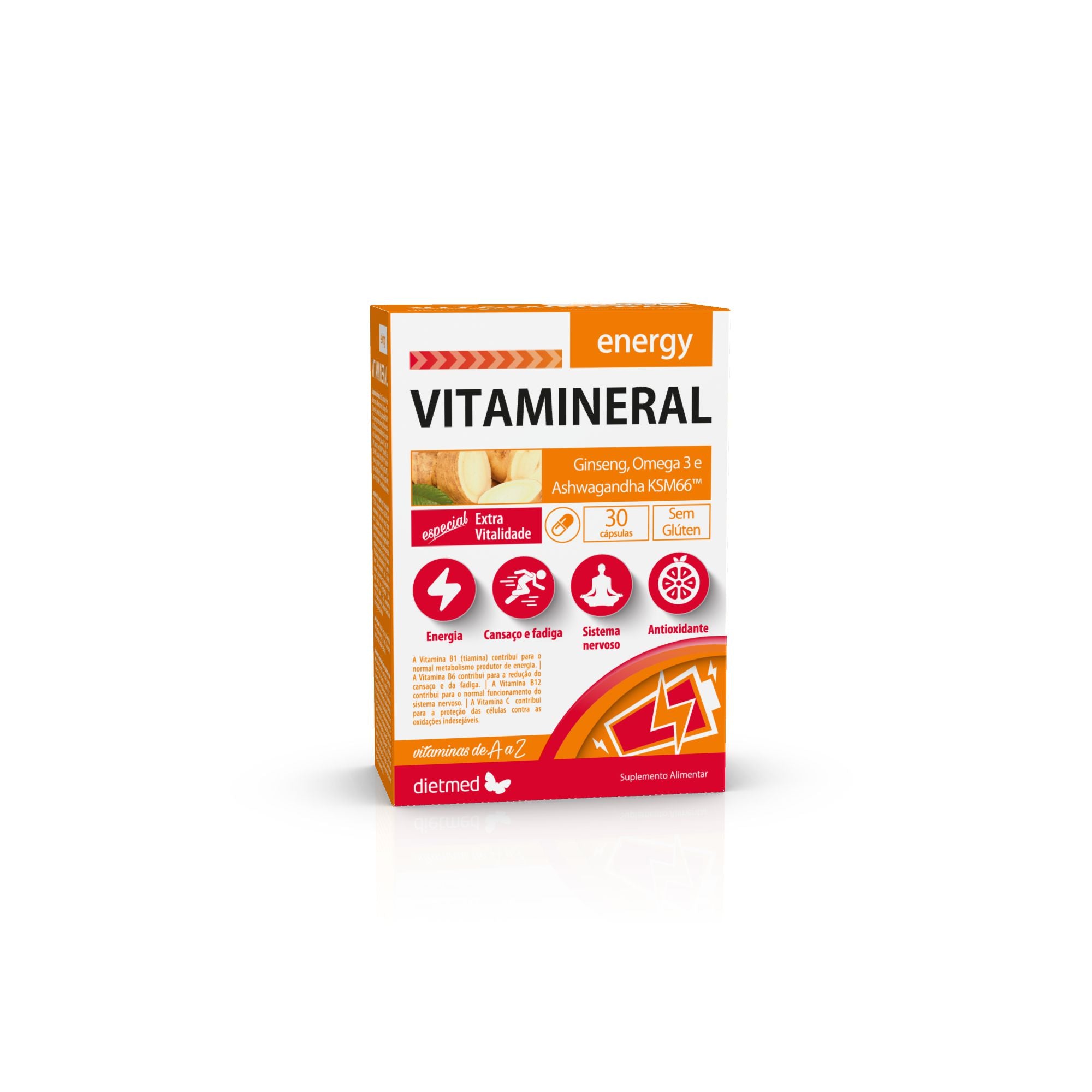 Vitamineral Energy - 30 Cápsulas