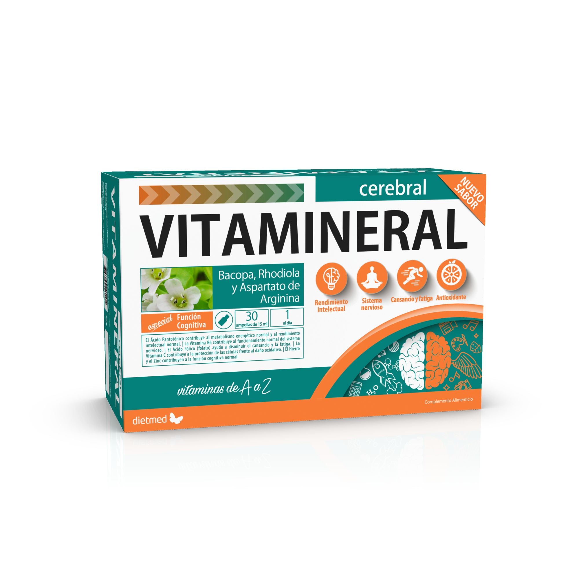 Vitamineral Cerebral - Ampollas 30x15ml