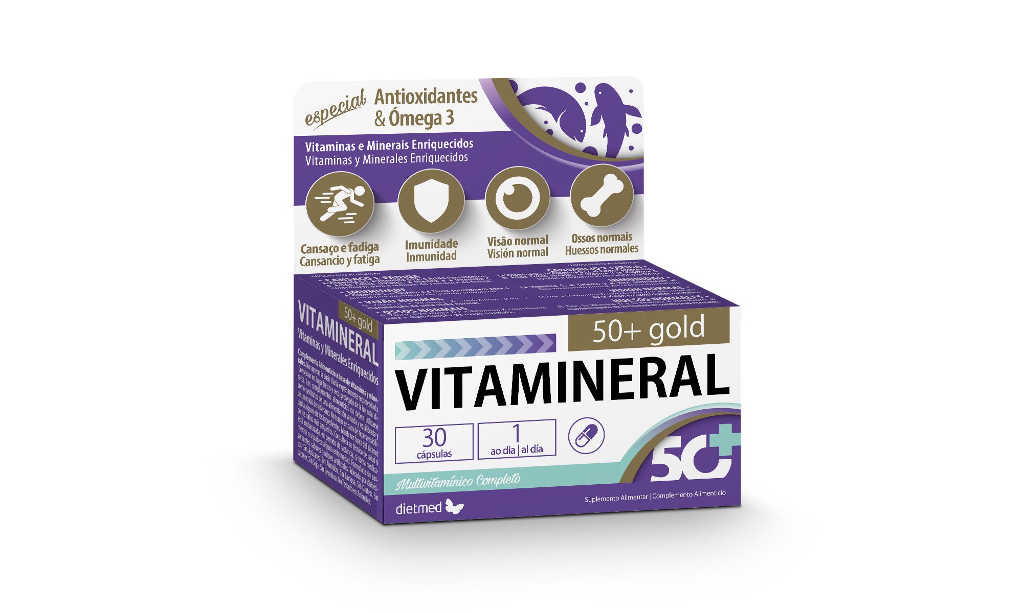 Vitamineral 50+ Gold - 30 Cápsulas
