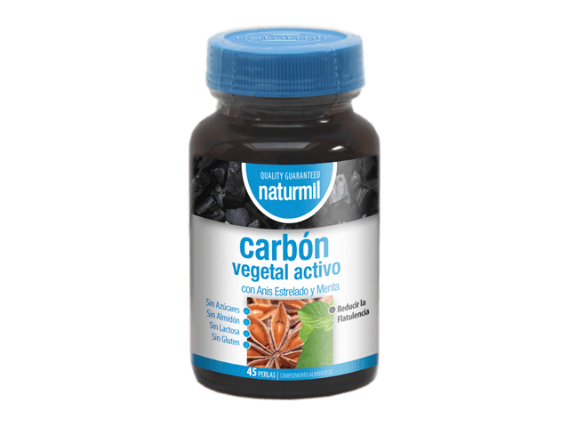 Carbon Activado - 45 Perlas                                                                            