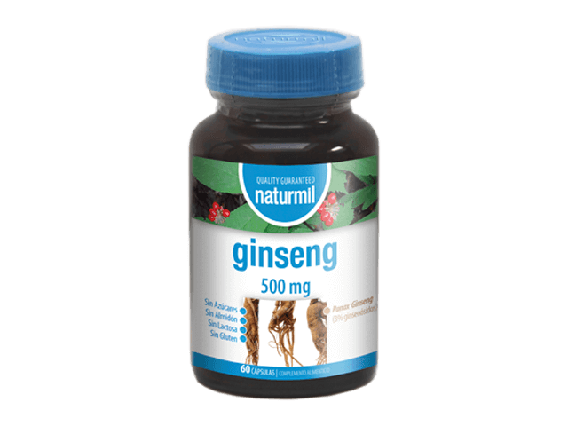 Ginseng 500mg - 60 Cápsulas                                                                              