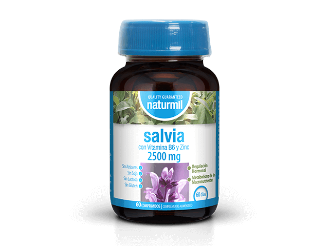 Salvia 2500mg - 60 Comprimidos                                                                             