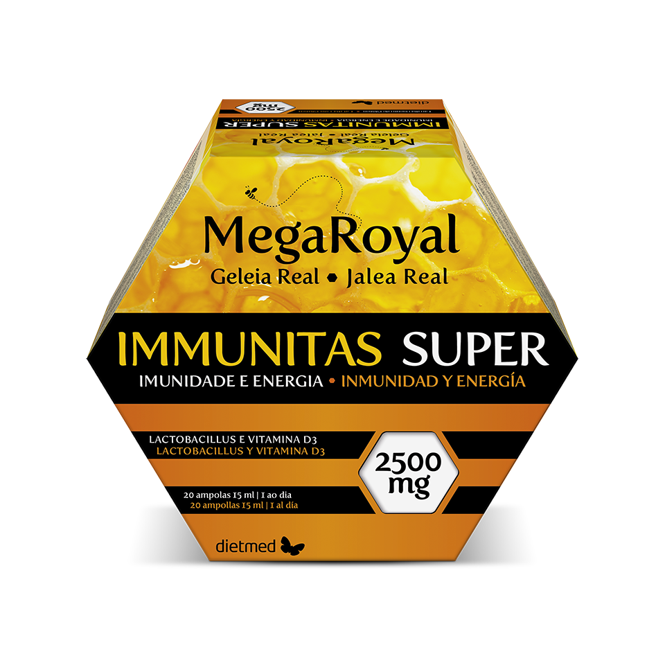 Megaroyal Immunitas Super 2500 - Ampollas 20x15ml