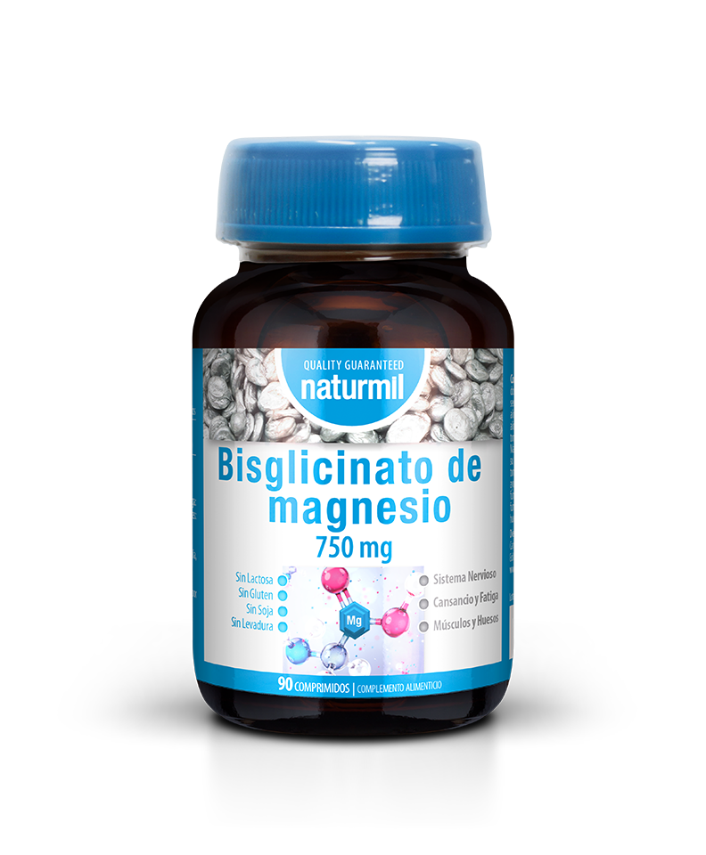 Bisglicinato de Magnesio 750mg - 90 Comprimidos                                                               