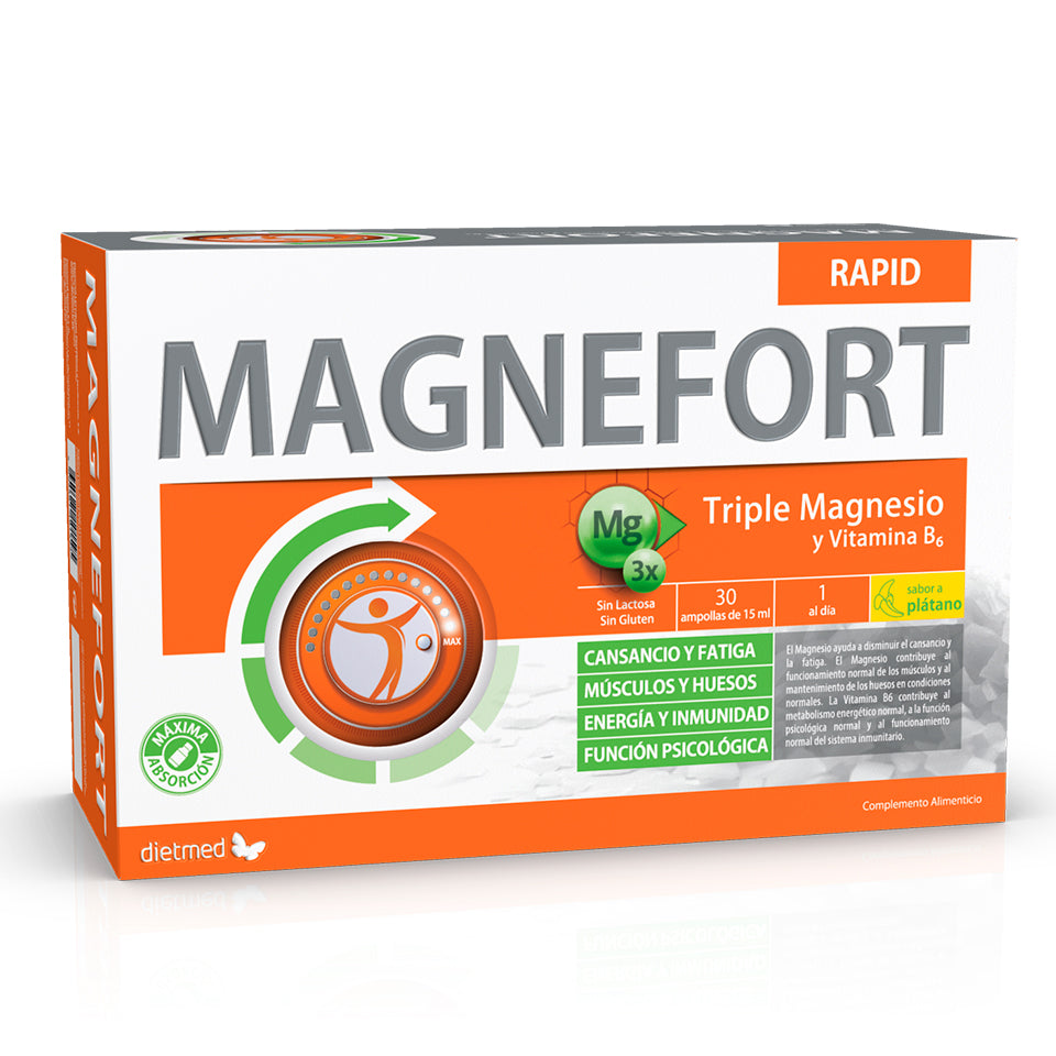 Magnefort Triple Magnesio - Ampollas 30x15ml