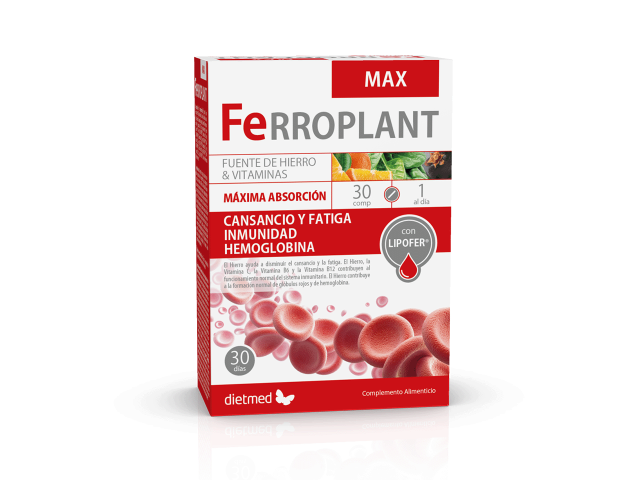 Ferroplant Max - 30 Comprimidos