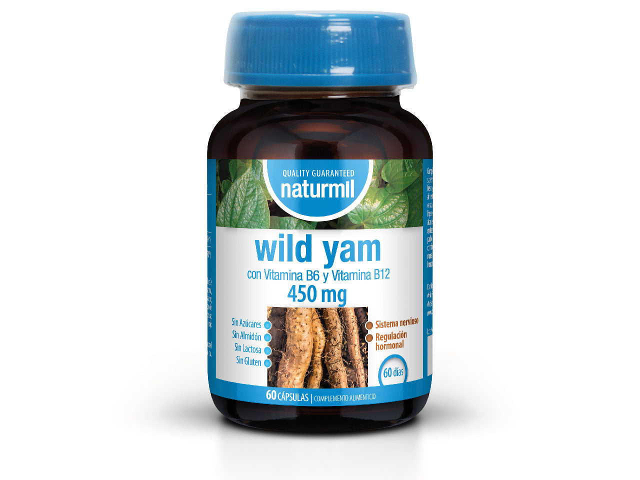Wild Yam 450mg - 60 Cápsulas                                                                             