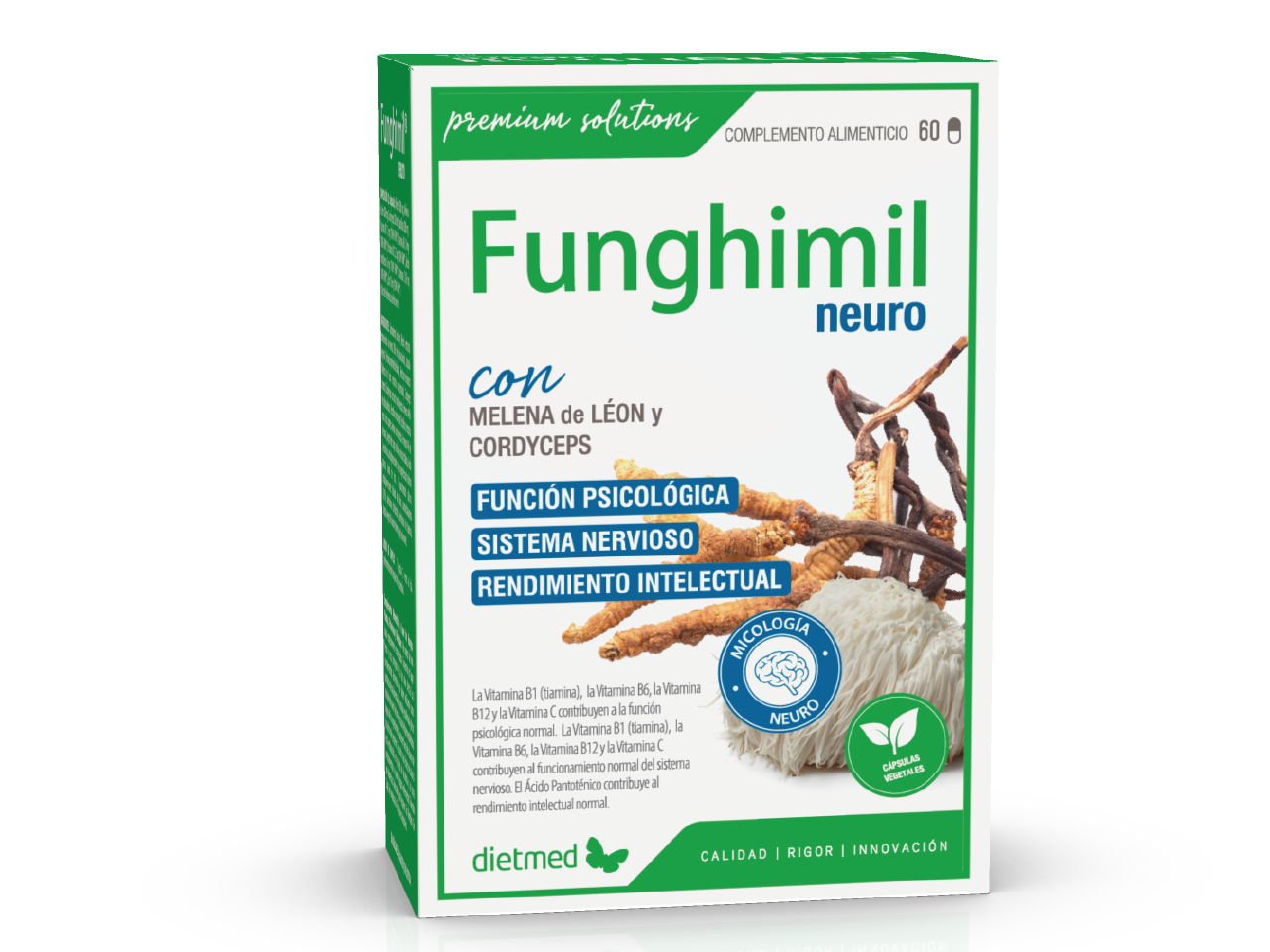 Funghimil Neuro - 60 Cápsulas