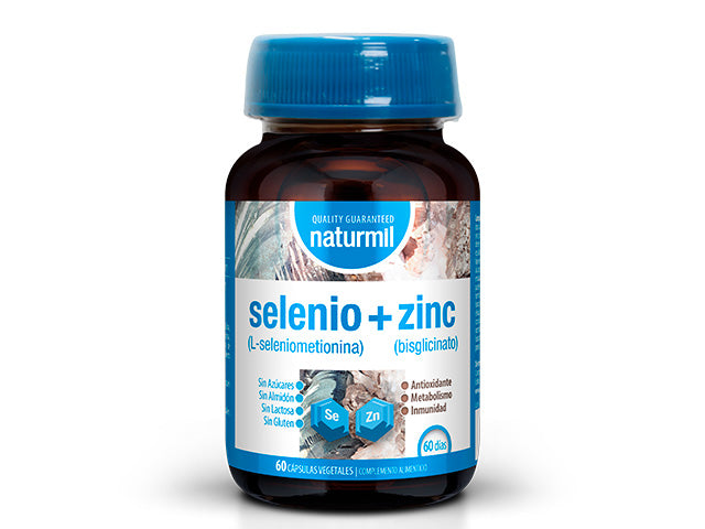 Selenio + Zinc - 60 Cápsulas                                                                             