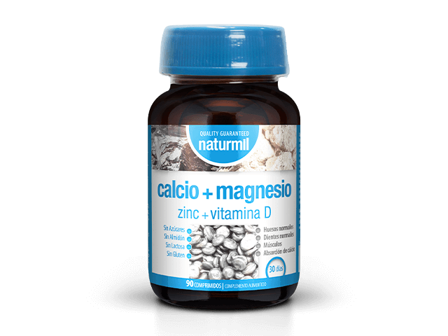 Calcio Magnesio Zinc Vitamina D - 90 Comprimidos                                                                