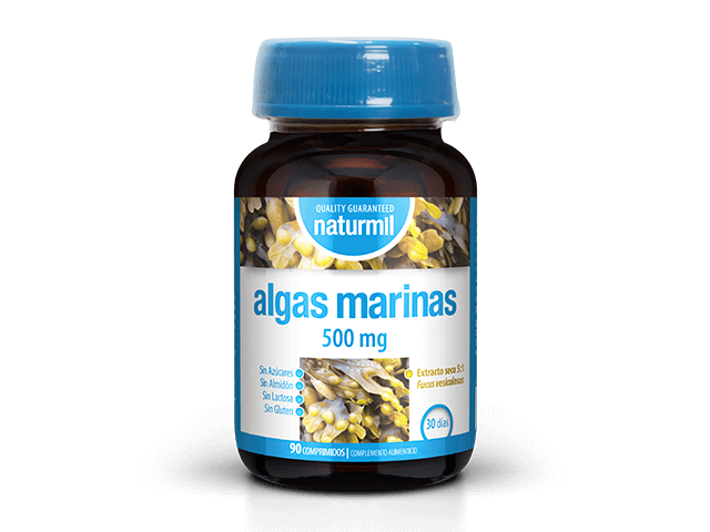 Algas Marinas 500mg - 90 Comprimidos                                                                       