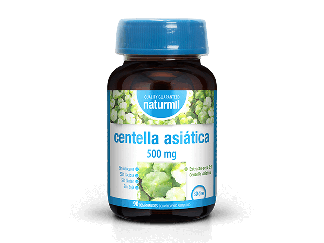 Centella Asiatica 500mg - 90 Comprimidos                                                                   