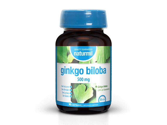 Ginkgo Biloba 500mg - 90 Comprimidos                                                                       