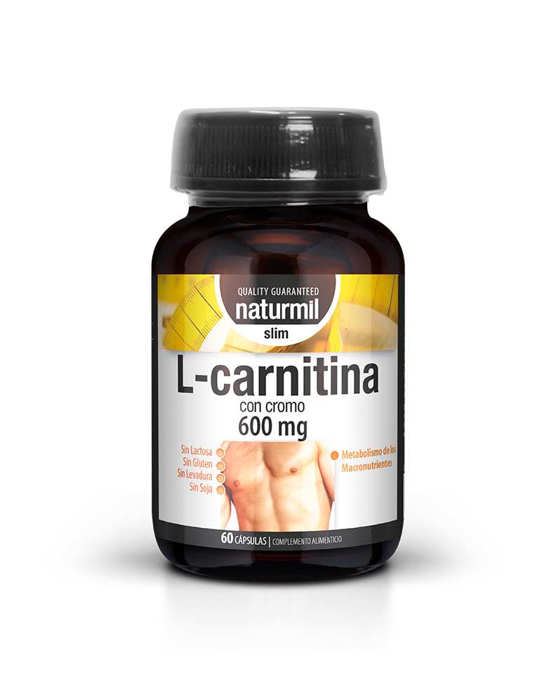 L Carnitina Slim 600mg - 60 Cápsulas                                                                     
