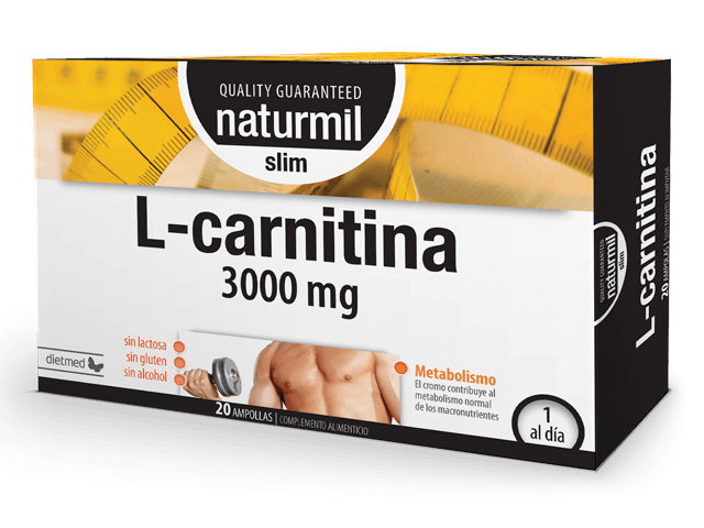 L Carnitina Slim 3000mg - Ampollas 20x15ml                                                                   