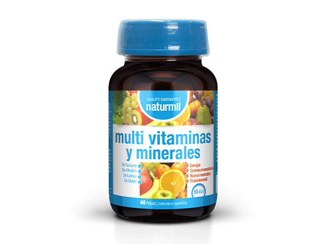 Multivitaminas y Minerales - 60 Perlas                                                                 