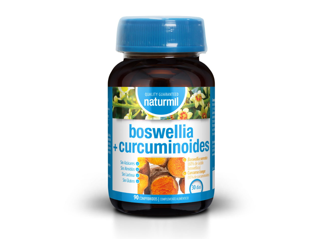 Boswelia con Curcumina - 90 Comprimidos                                                                        