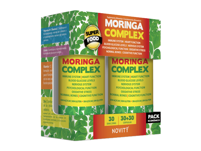Moringa Complex Pack - 30+30 Cápsulas                                                                    