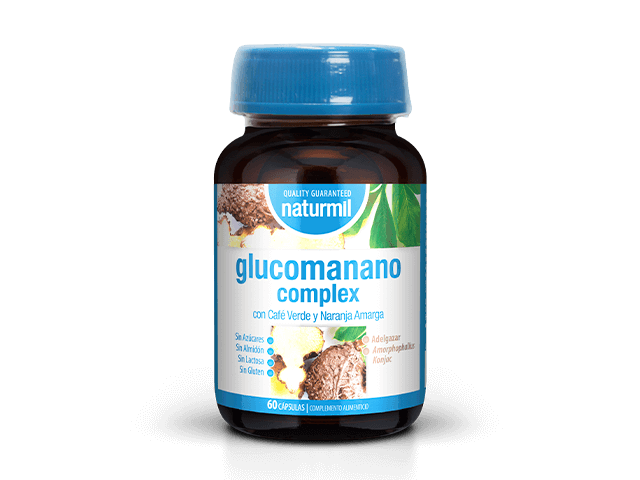 Glucomanano 500mg - 60 Cápsulas                                                                          