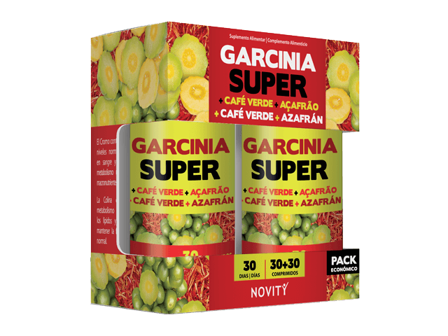 Garcinia Super Cafe Verde Azafran - 30+30 Cápsulas                                                       