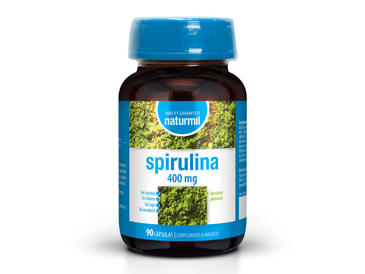 Spirulina 400mg - 90 Cápsulas                                                                            