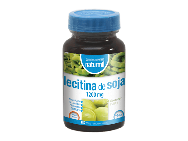 Lecitina de Soja 1200mg - 180 Perlas                                                                   