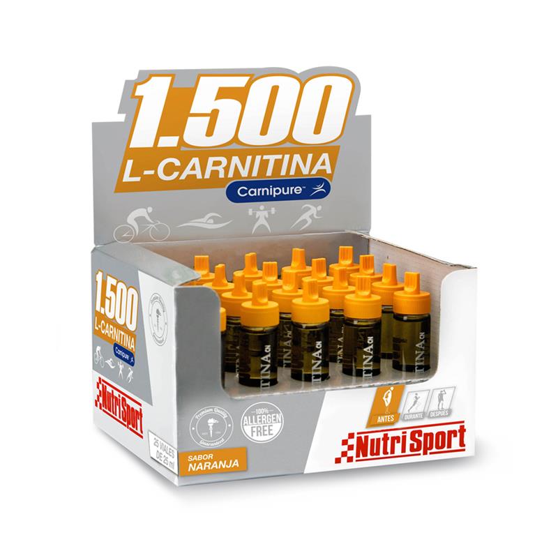 L Carnitina 1500 (20 Viales) Naranja                                                                