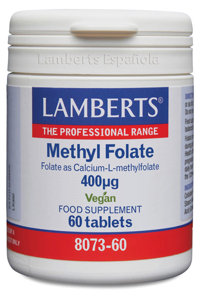 Methyl Folate 400 ug - 60 Tabletas 