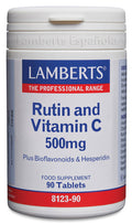 Rutina y Vitamina C 500 mg con Bioflavonoides - 90 Tabletas
