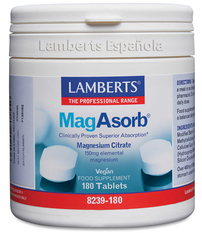 MagAsorb 150 mg - 180 Tabletas