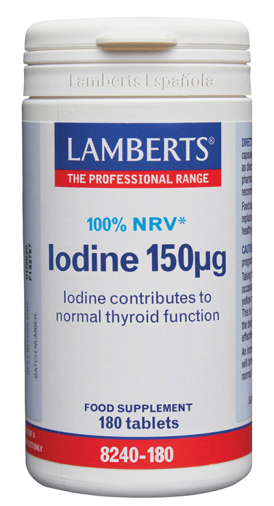 Yodo 150 ug - 180 Tabletas