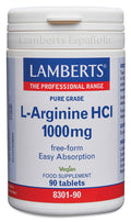 L-Arginina HCl 1000 mg - 90 Tabletas