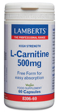 L-Carnitina 500 mg - 60 Cápsulas
