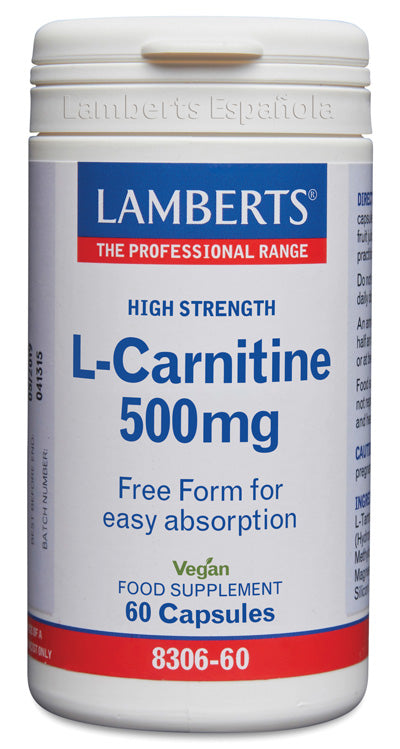 L-Carnitina 500 mg - 60 Cápsulas